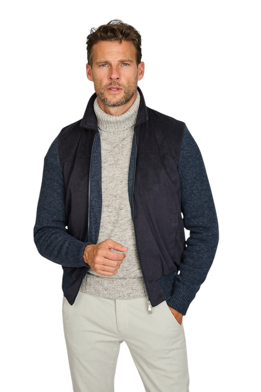 Gran Sasso Men vest heren marine 78178/55018 047