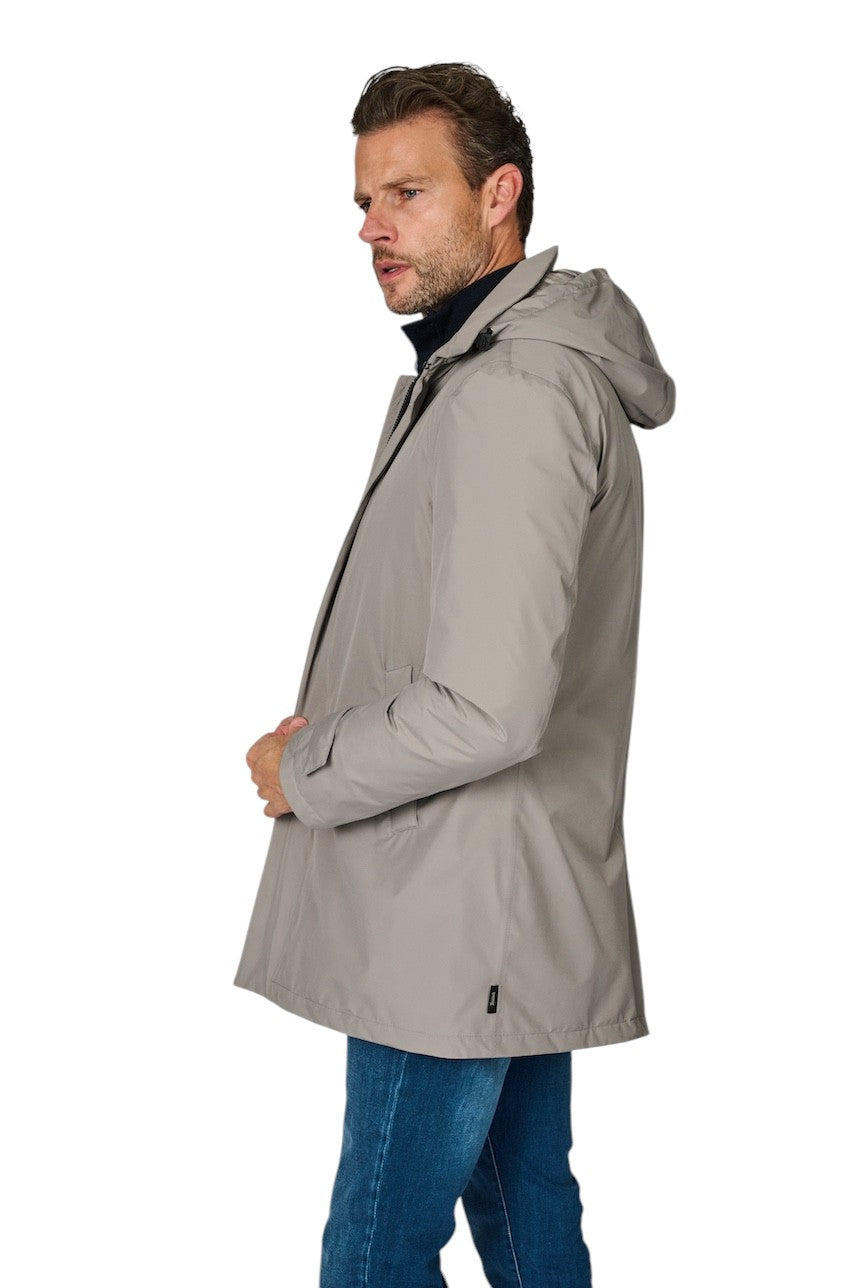 Herno Hombres parka hombre gris