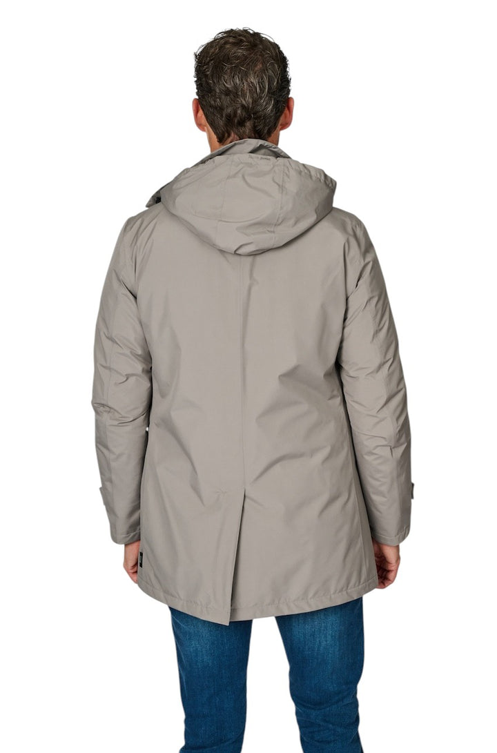 Herno Hombres parka hombre gris