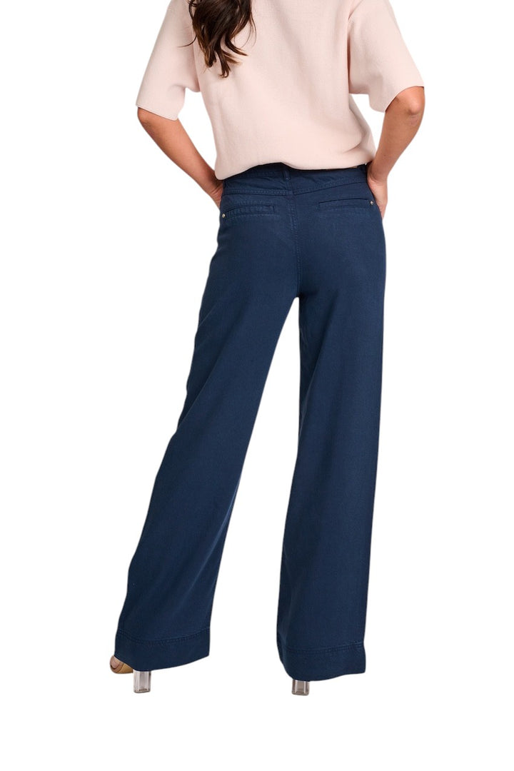 Mos Mosh broek dames blauw Soey Beaumont 170260 828 SOEY