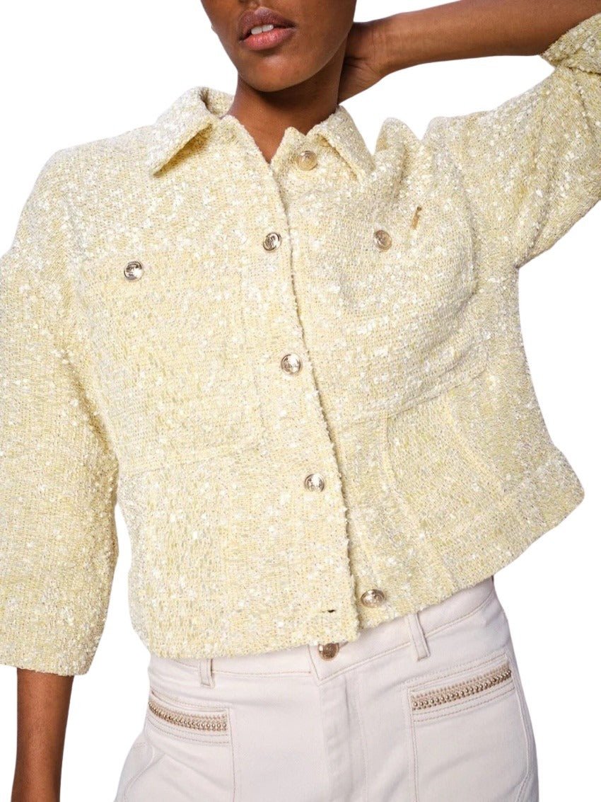 Mos Mosh vest dames geel Penn Mino 169950