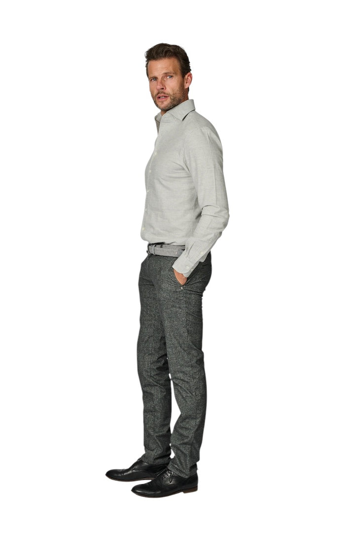 Brax Men sportieve broek heren anthraciet 87-3848/06 FABIO WDX