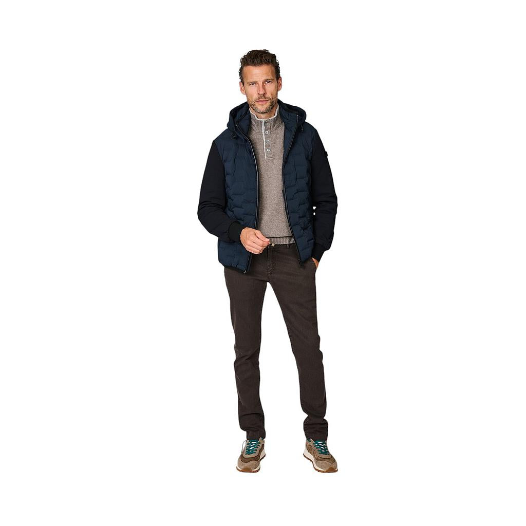 peuterey-parka-herre-blå-holzer