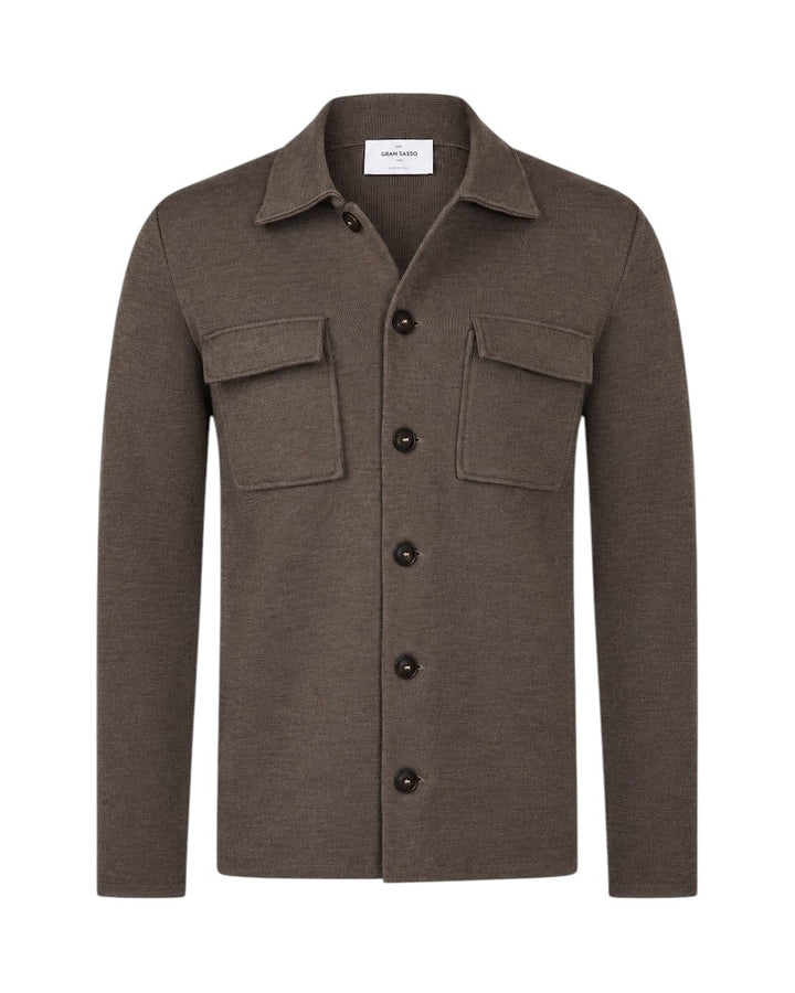 Gran Sasso Men gilet heren taupe 57123/14247 046