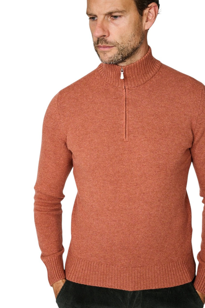 Gran Sasso Men pull trui heren roest 23125/15521 339