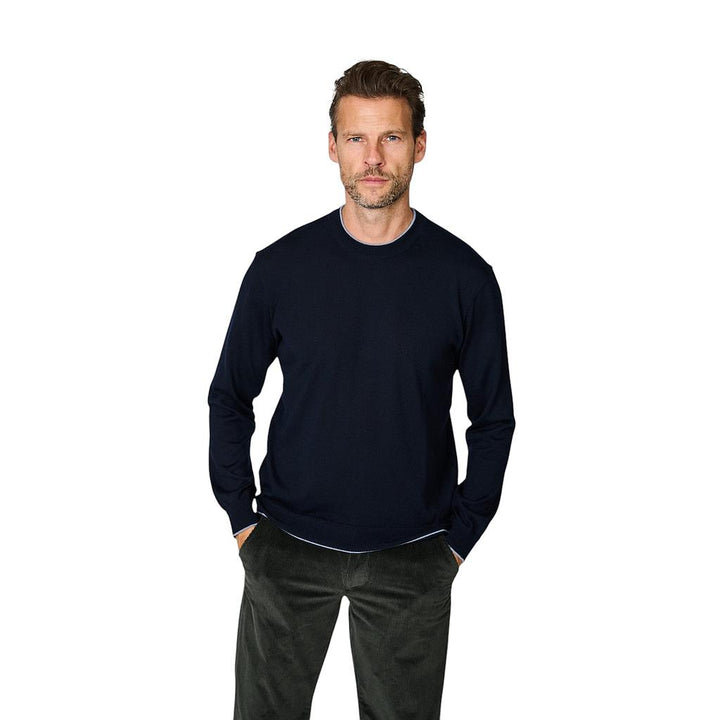 Paul-Shark-Pullover-mit-Rundhalsausschnitt-Herren-Marineblau-16311047-050