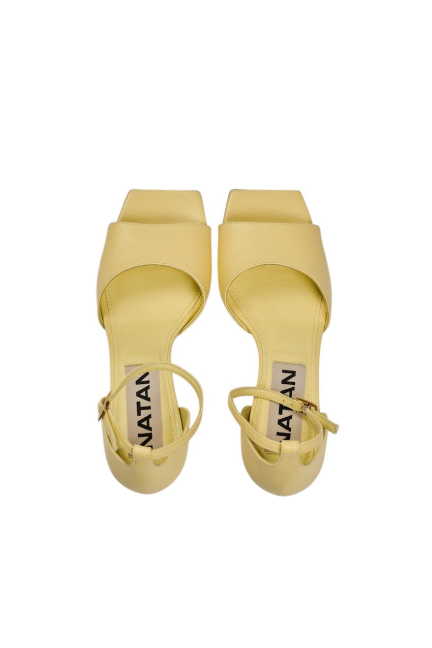 Natan Schoenen sandalen dames geel N10043 50/2038 4449 NAPPA 4099