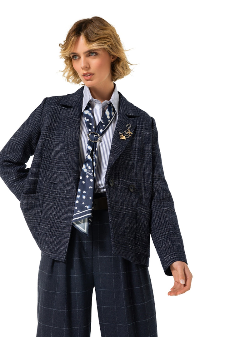 Caroline Biss vest dames blauw 4891/21