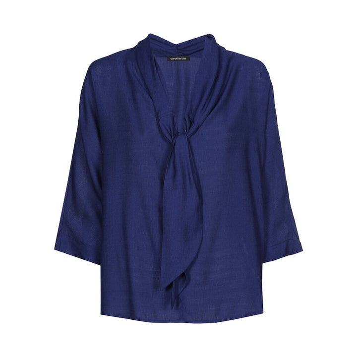 Caroline Biss blouse dames blauw 1696/22