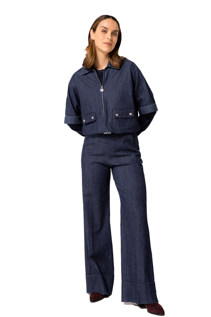 Caroline Biss jeans dames donker blauw 4557/23