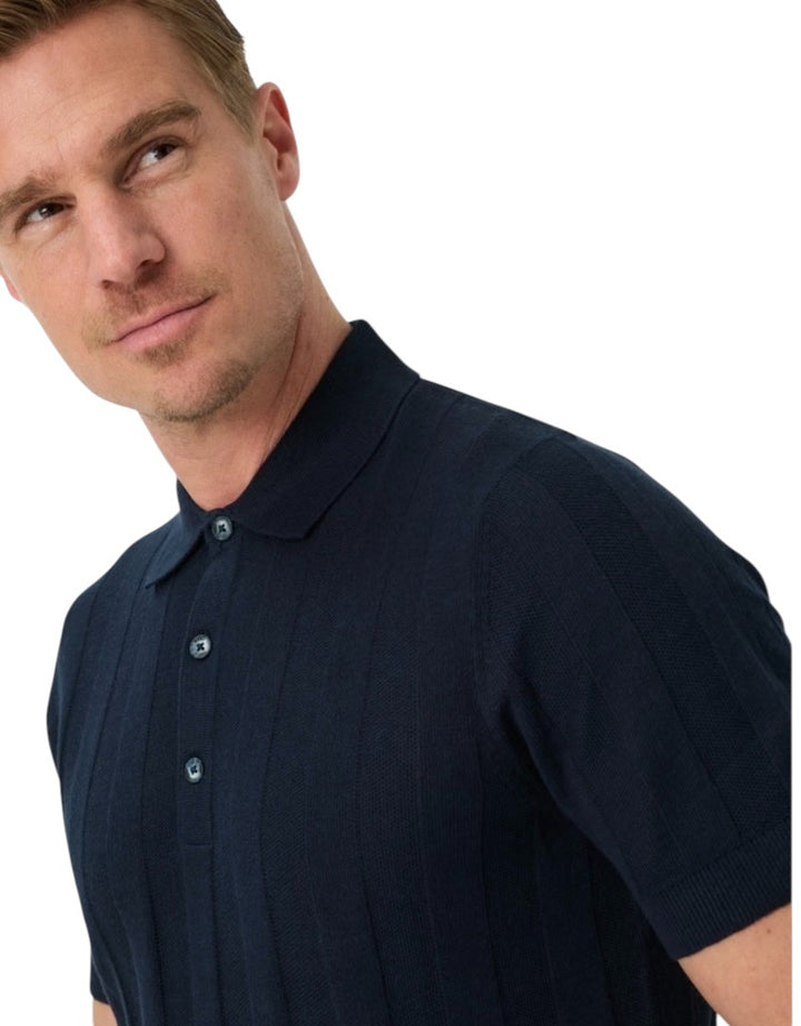 Brax Men polo shirt korte mouwen heren marine Pascal 70-0503/23
