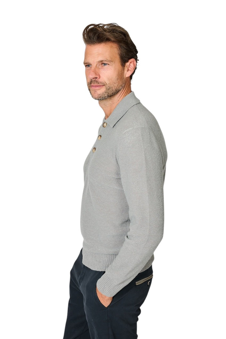 Gran Sasso Men polo shirt heren groen 58162/24016 470