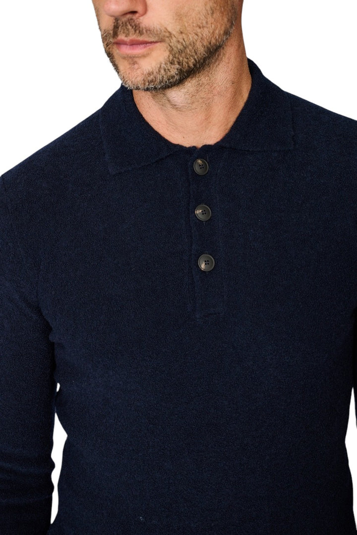 Gran Sasso Men polo shirt heren blauw 58162/24016 598