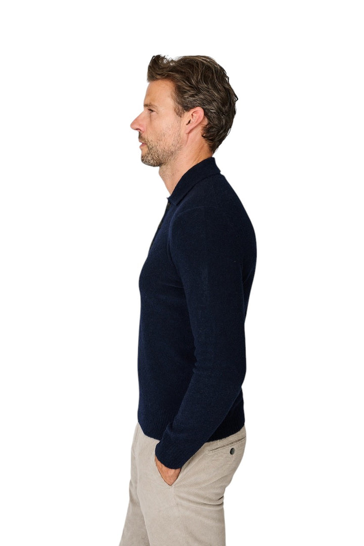 Gran Sasso Men polo shirt heren blauw 58162/24016 598