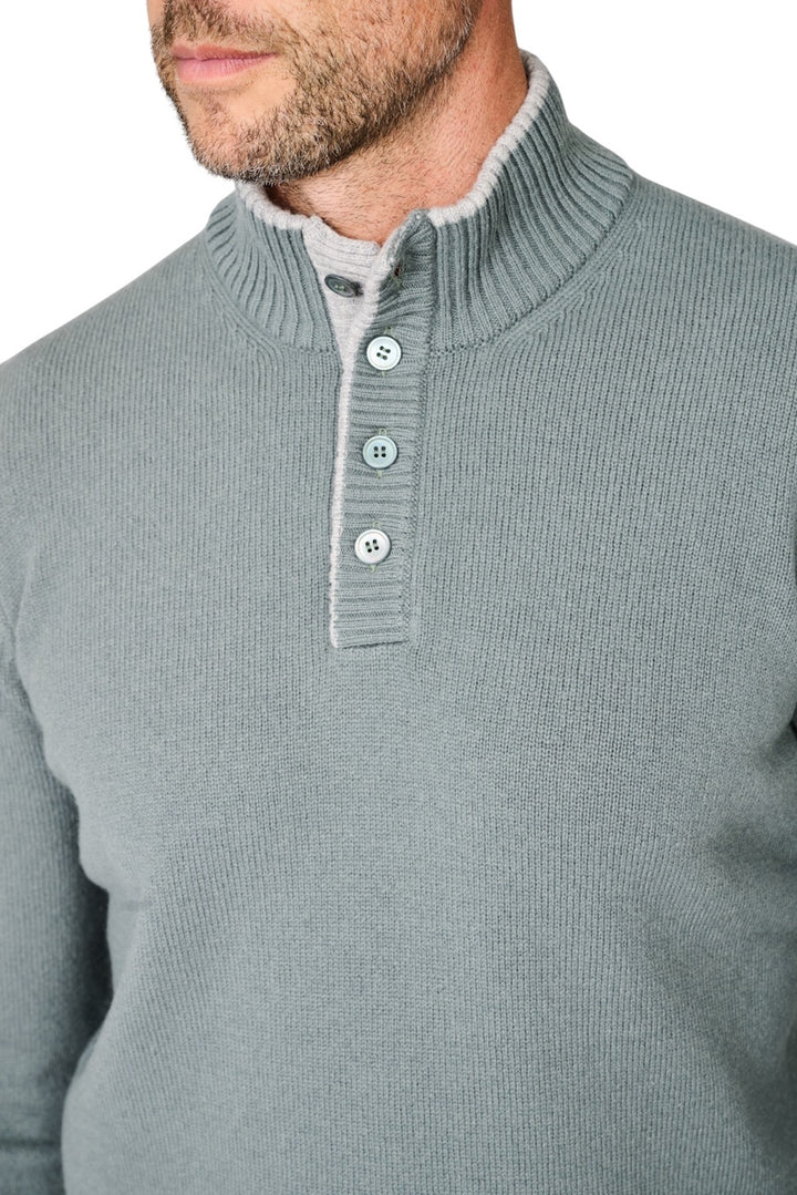 Gran Sasso Men pull trui heren olijf 23190/25011 477