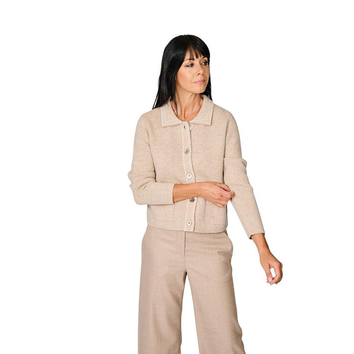 hemisphere-gilet-da-donna-beige-7