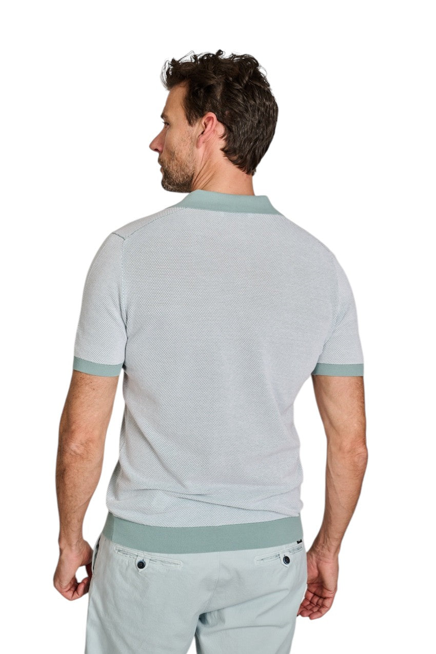 Gran Sasso Men polo shirt korte mouwen heren groen 57155/26901 510