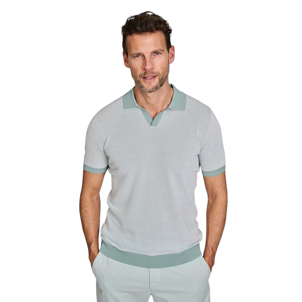 gran-sasso-men-polo-shirt-korte-mouwen-heren-groen-4