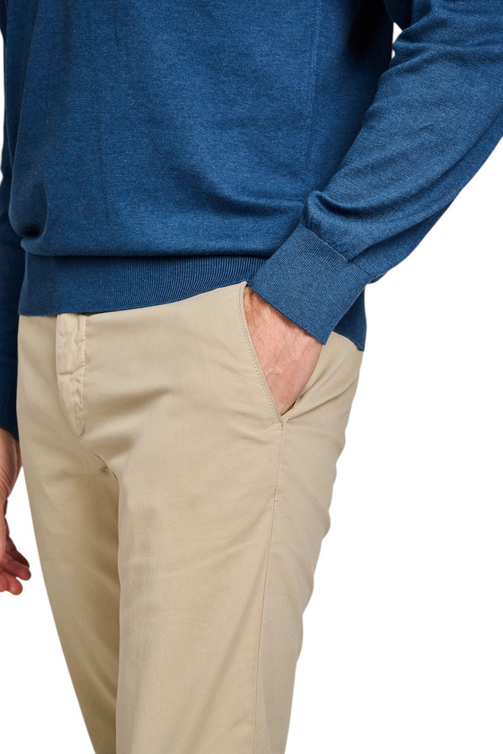 Gran Sasso Men pull trui heren blauw 43189/29401 585