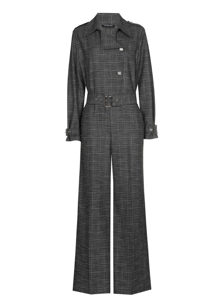Caroline Biss jumpsuit dames zwart 4544/29.