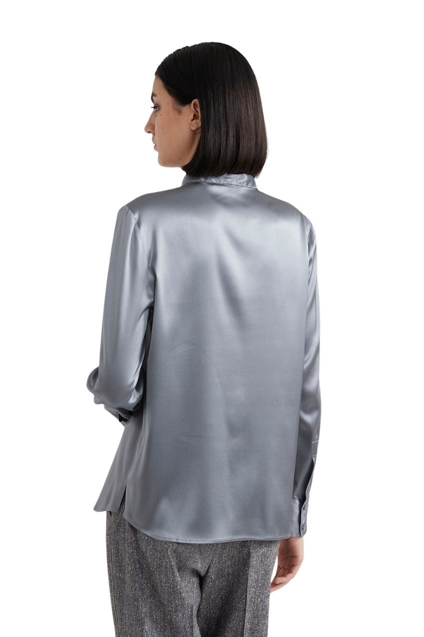 Peserico blusa señoras gris