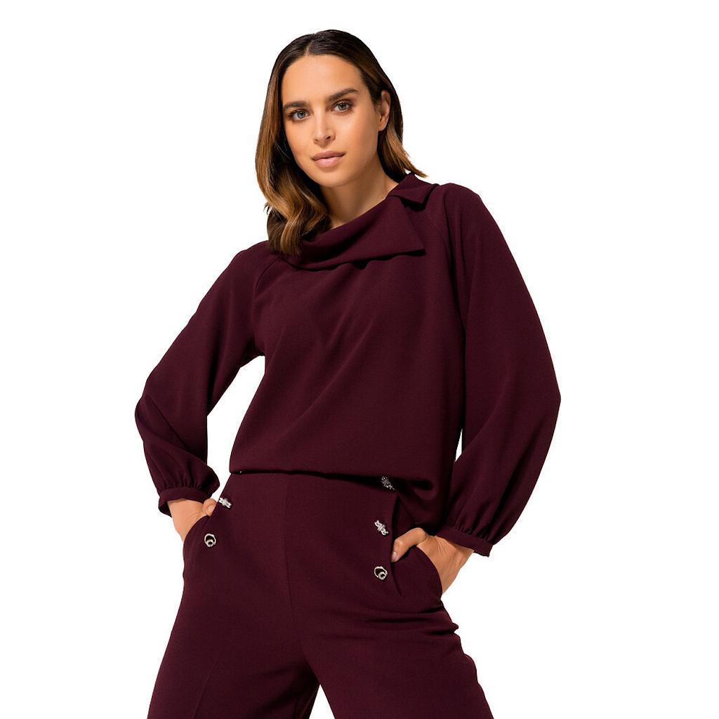 caroline-biss-blouse-dames-bordeaux-4674-54
