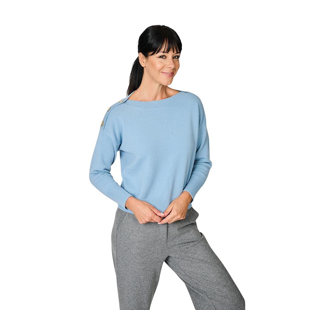 anneclaire-pull-trøje-dame-Himmelfarve-d1853-857-021