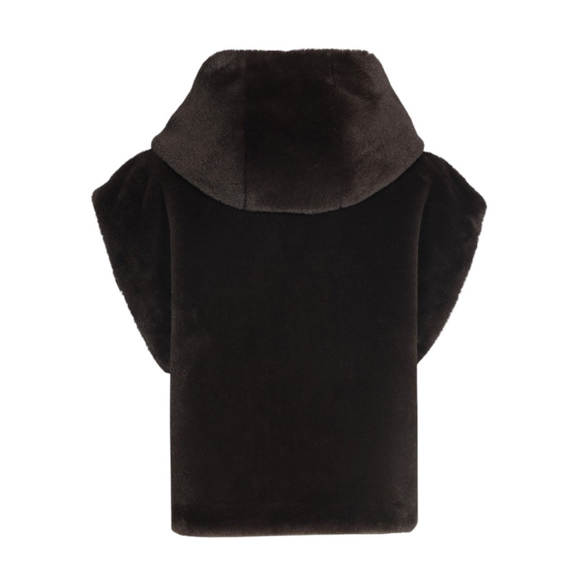 Caroline Biss bodywarmer dames bruin 4434/30