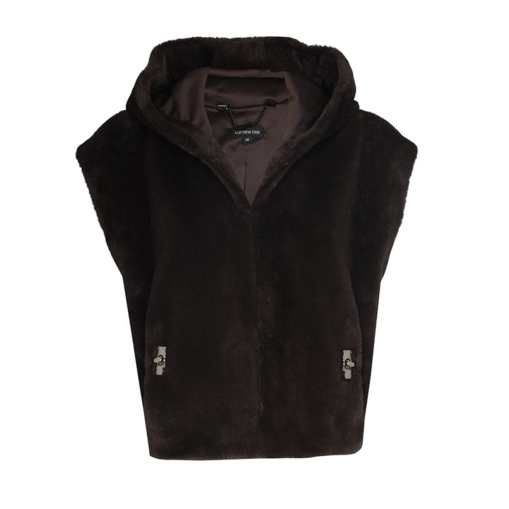 Caroline Biss bodywarmer dames bruin 4434/30