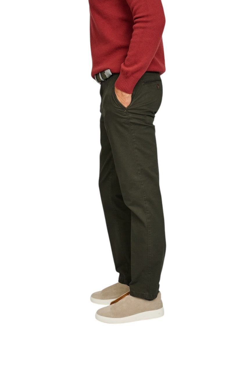 Brax Men sportieve broek heren khaki 87-3458/32 EVEREST