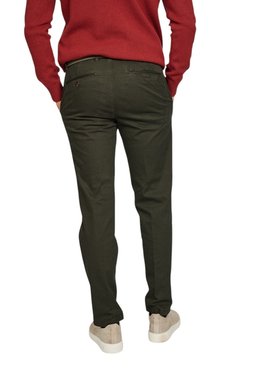 Brax Men sportieve broek heren khaki 87-3458/32 EVEREST