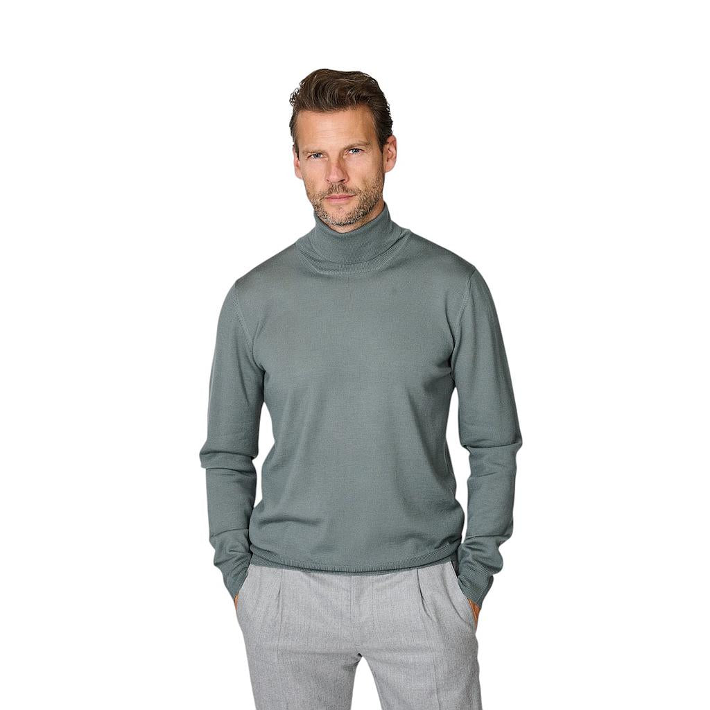 jersey-gran-sasso-men-pull-cuello vuelto-hombre-oliva
