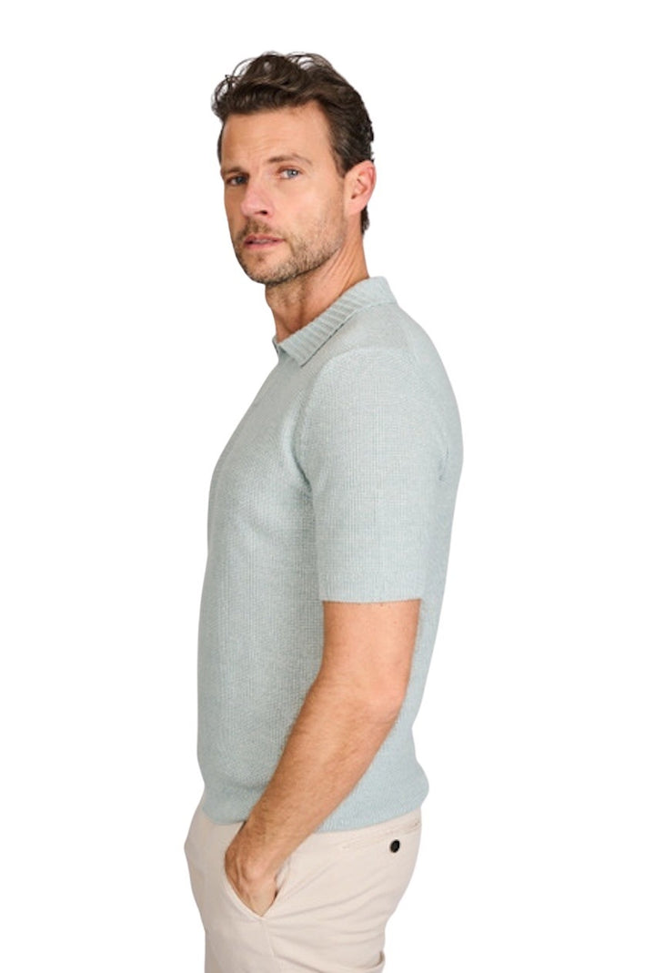 Gran Sasso Men polo shirt korte mouwen heren groen 23140/18640/430