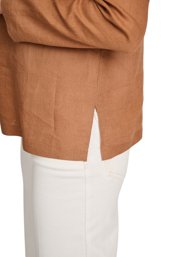 Gran Sasso Frauen Bluse Damen braun 61232/50000 167