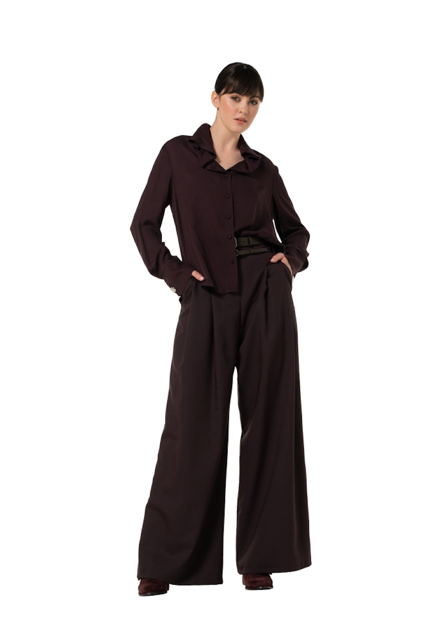 Caroline Biss broek dames paars 4551/53