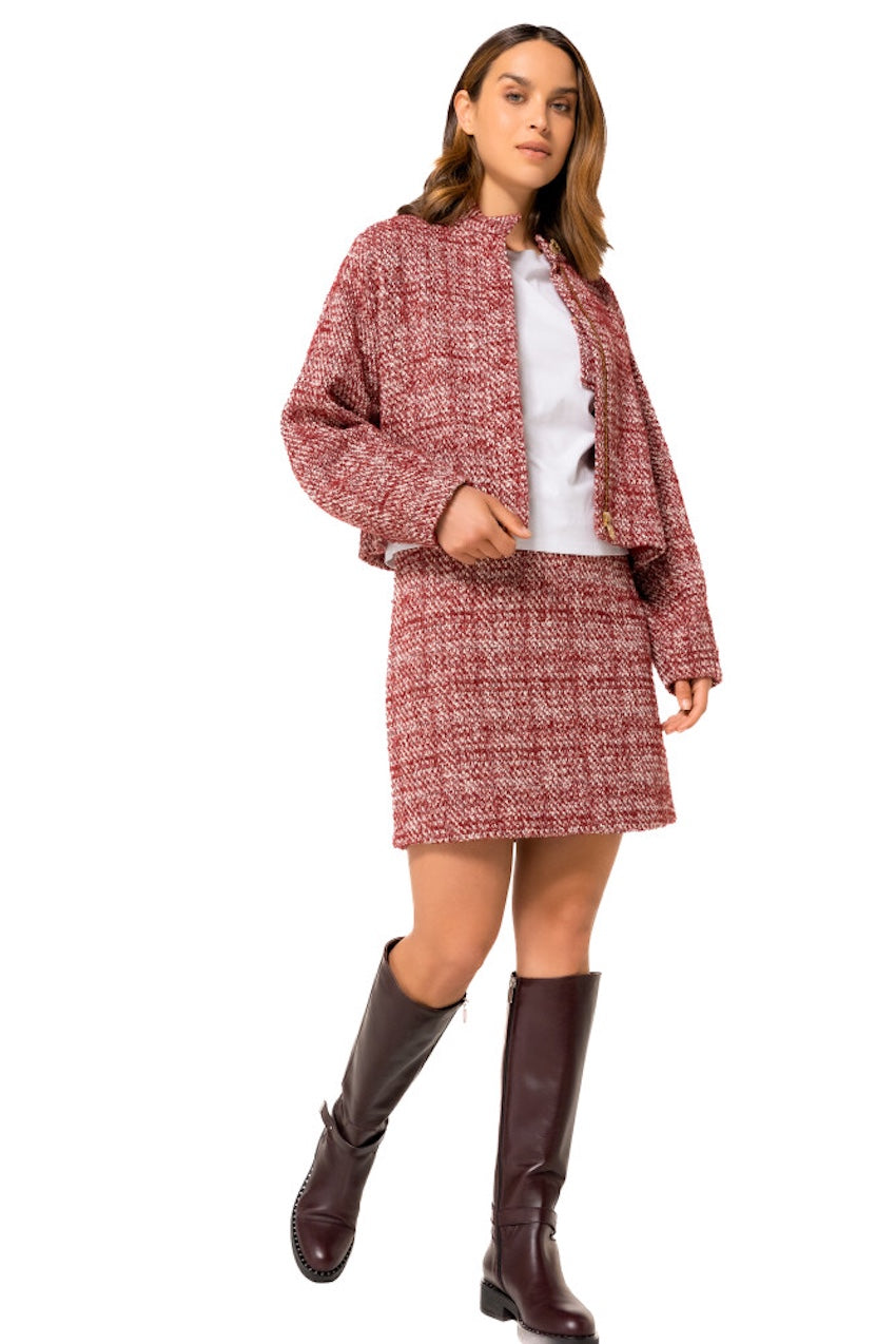 Caroline Biss vest dames bordeaux 4827/59