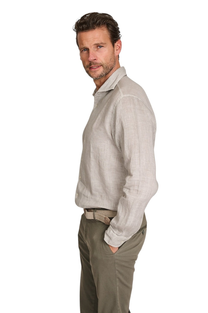 Gran Sasso Men hemd heren grijs 61183/50002/618