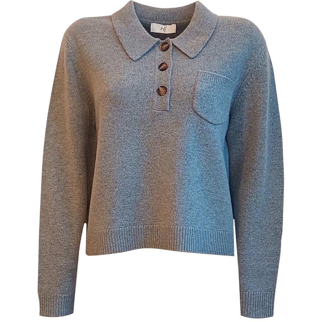 jeff-polo-shirt-damer-grå-loops