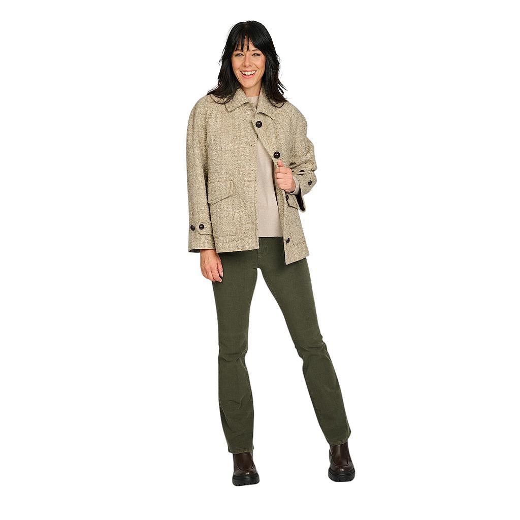 circolo-woman-mantel-jas-dames-bruin