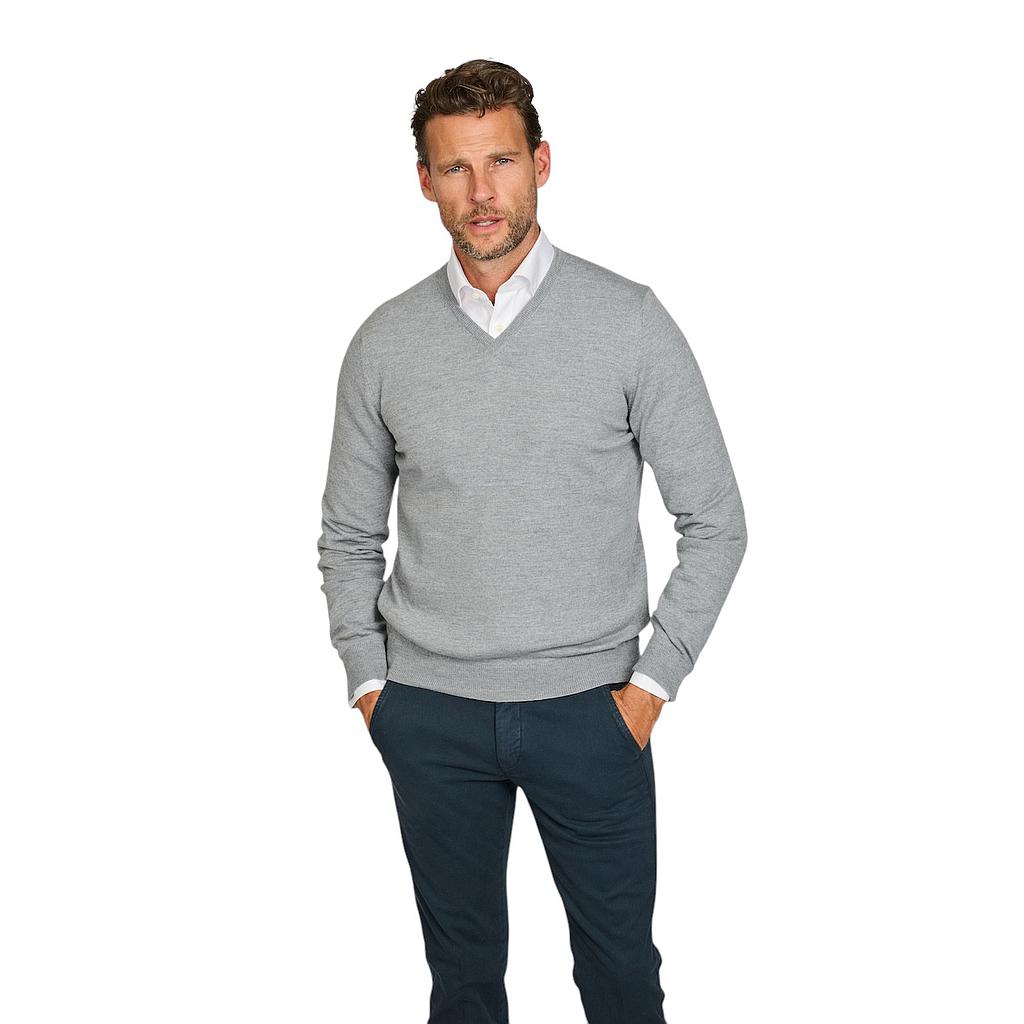 gran-sasso-men-pull-trui-v-hals-heren-grijs-2