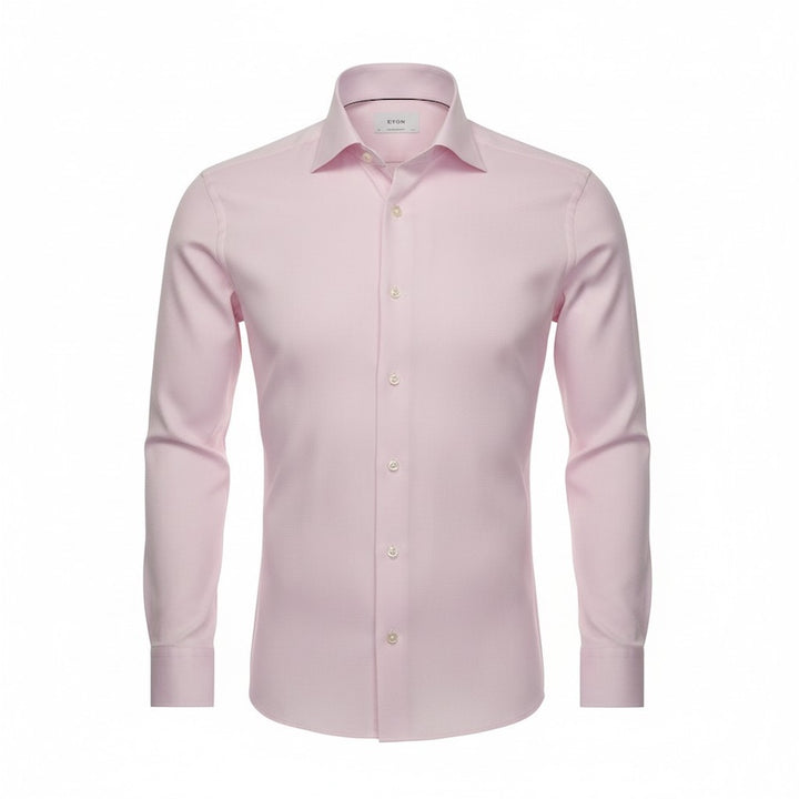 Eton camicia {{55514} uomo rosa Slim