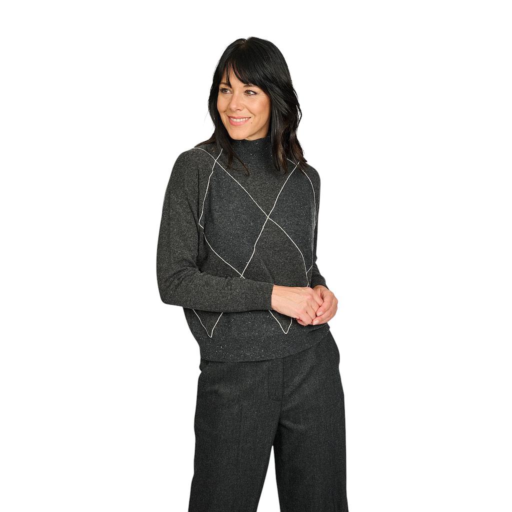 peserico-pull-trui-dames-anthraciet