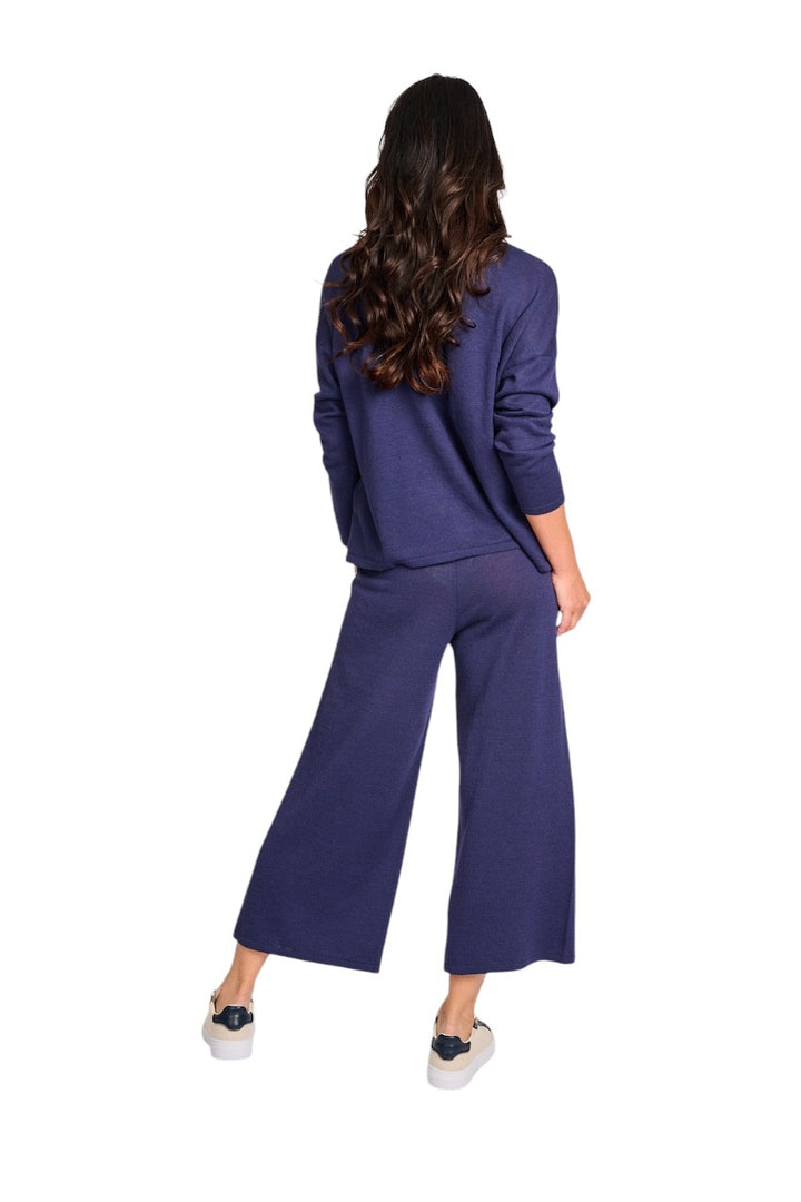 Anneclaire broek dames donker blauw D0967 317 270