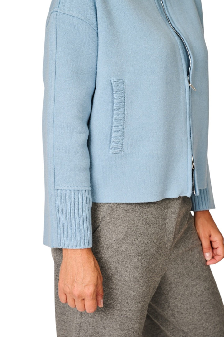 Anneclaire gilet femme ciel D1825 607 657