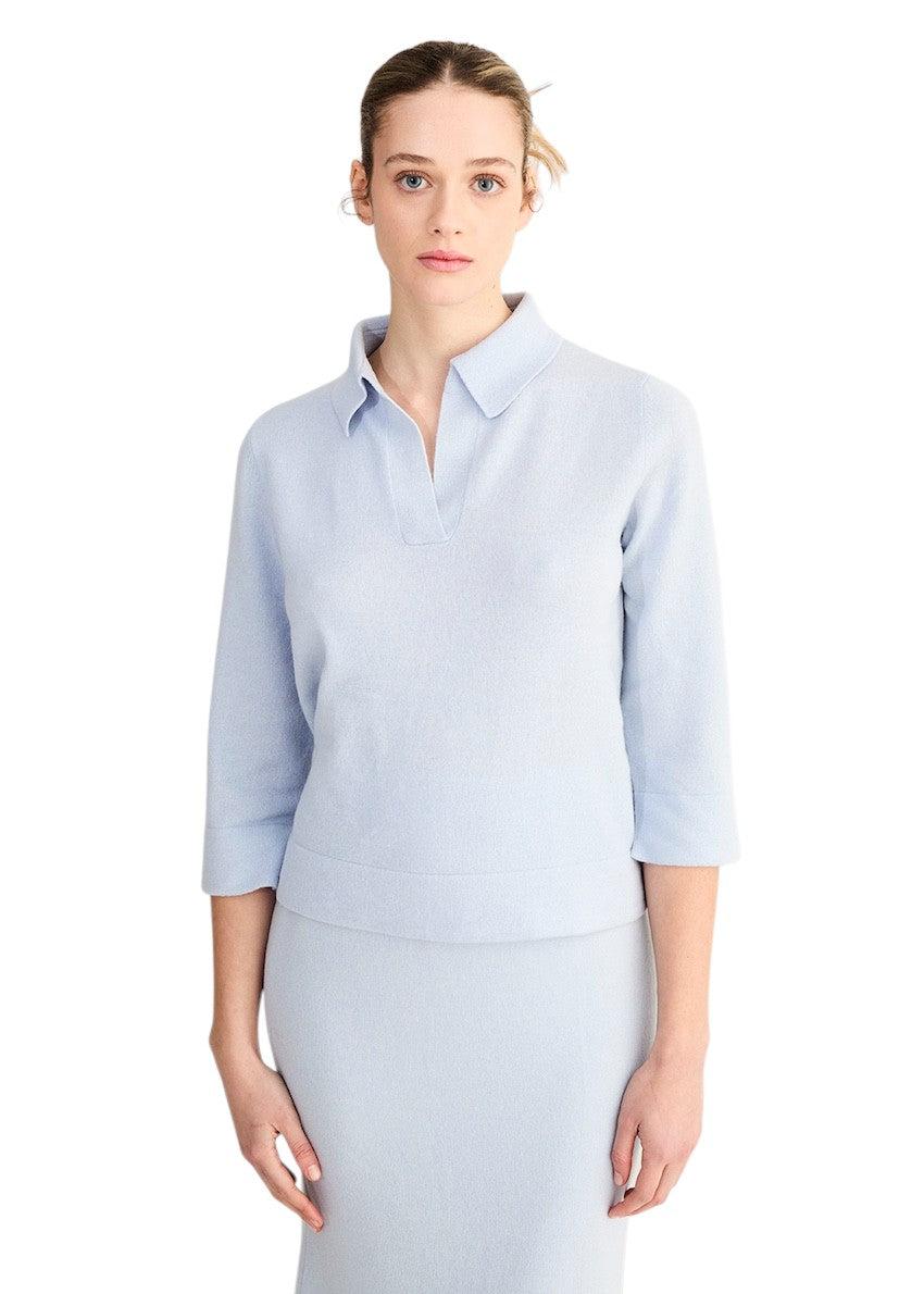 Anneclaire pull trui dames ciel D1302 857 770.
