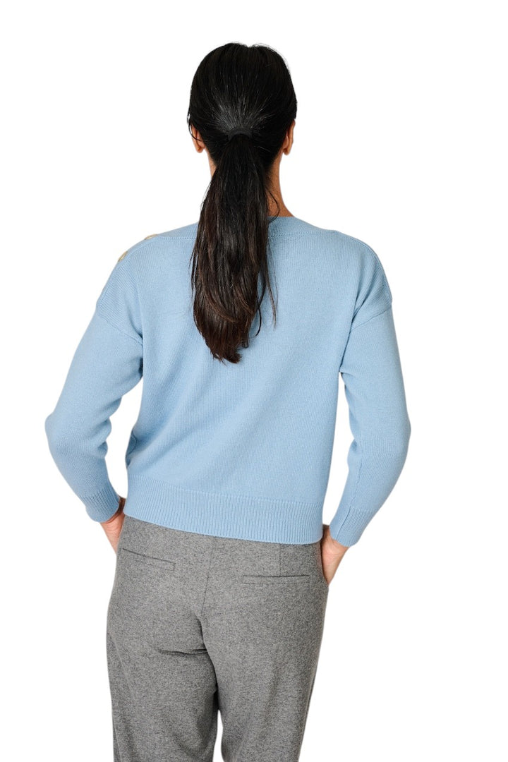 Anneclaire pull trui dames ciel D1853 857 021