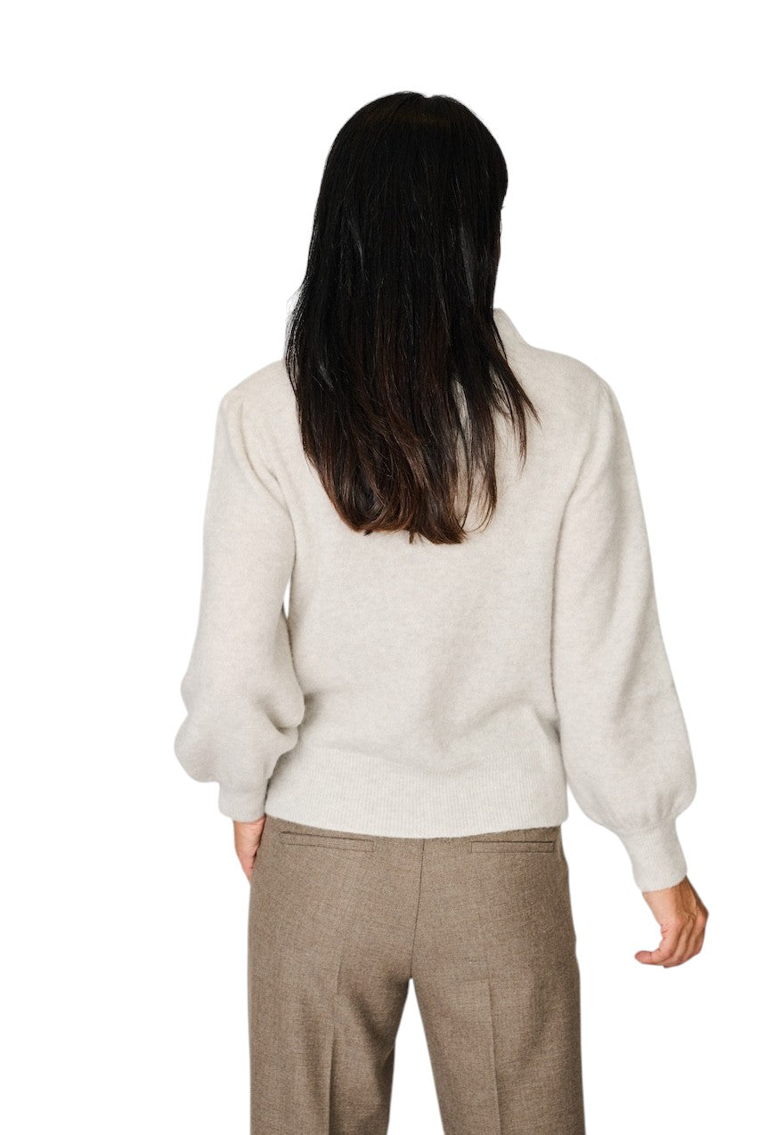Anneclaire pull trui dames grijs D1795 461 117
