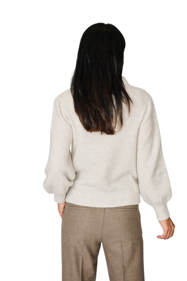 Anneclaire pull trui dames grijs D1795 461 117
