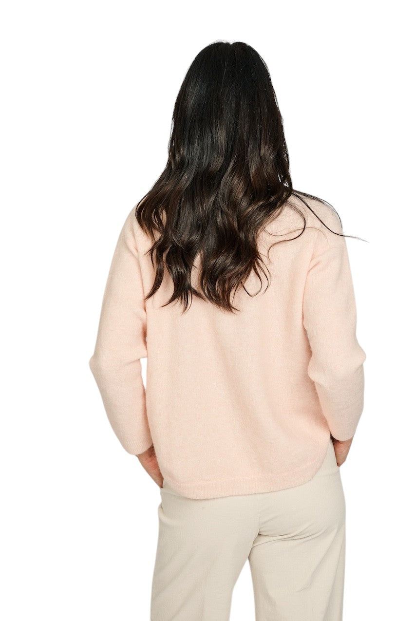 Anneclaire pull trui dames roze D1248 461 664.