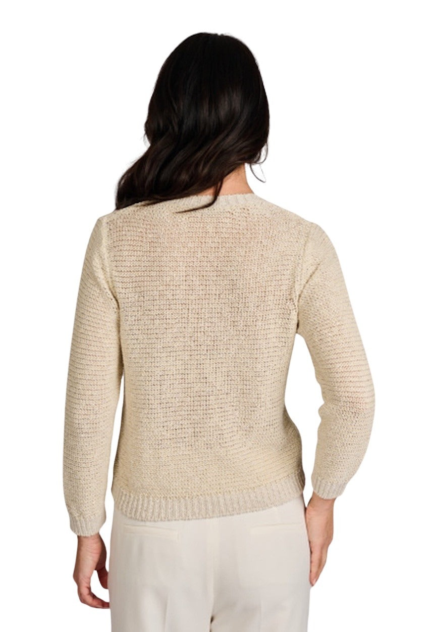 Anneclaire pull trui dames zand D1128 1614 721